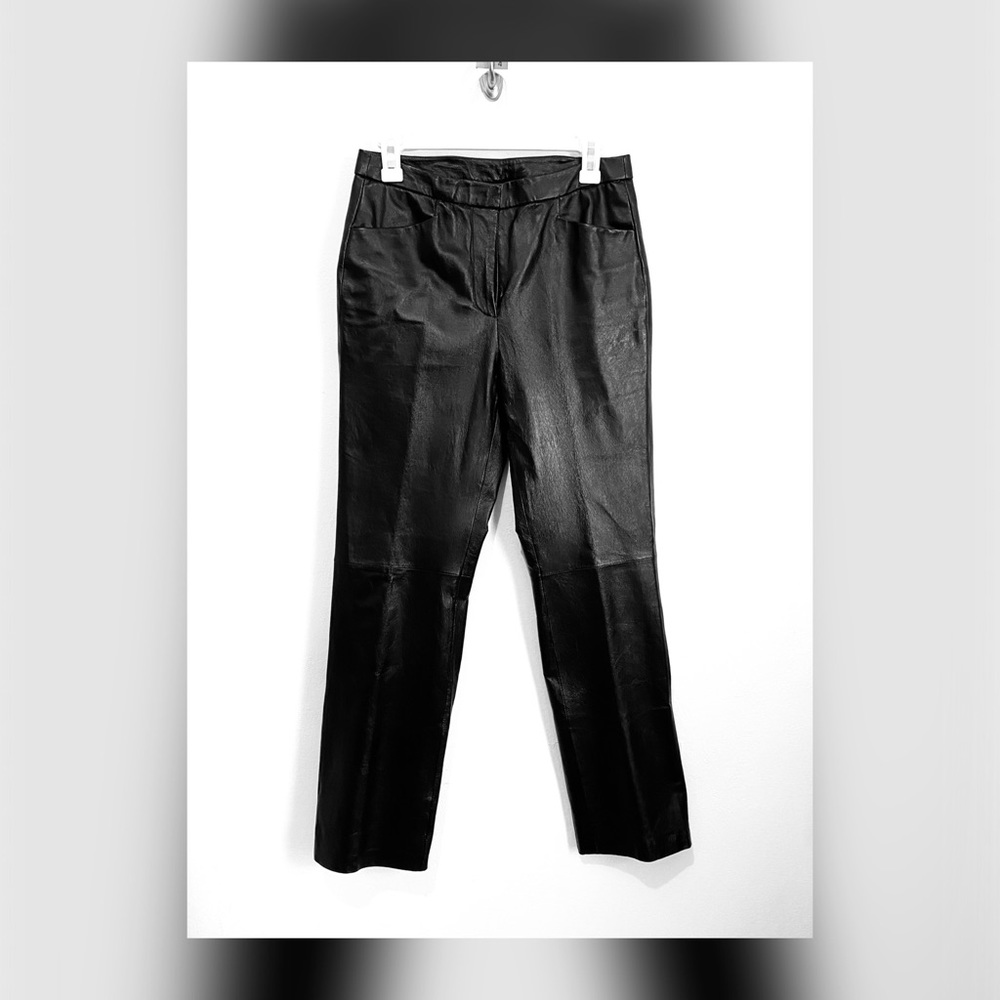 Chadwick’s Genuine Black Leather Pants
